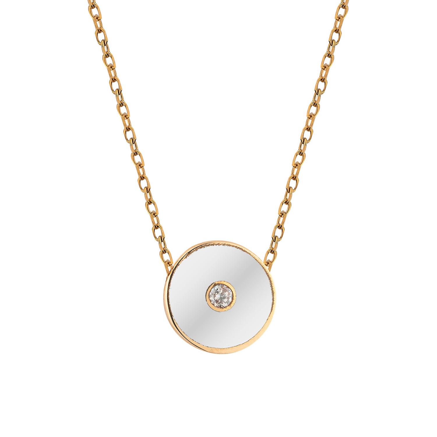 گردنبند میناکاری ۷۱۱۵ لفم | ۲.۲۵ گرم